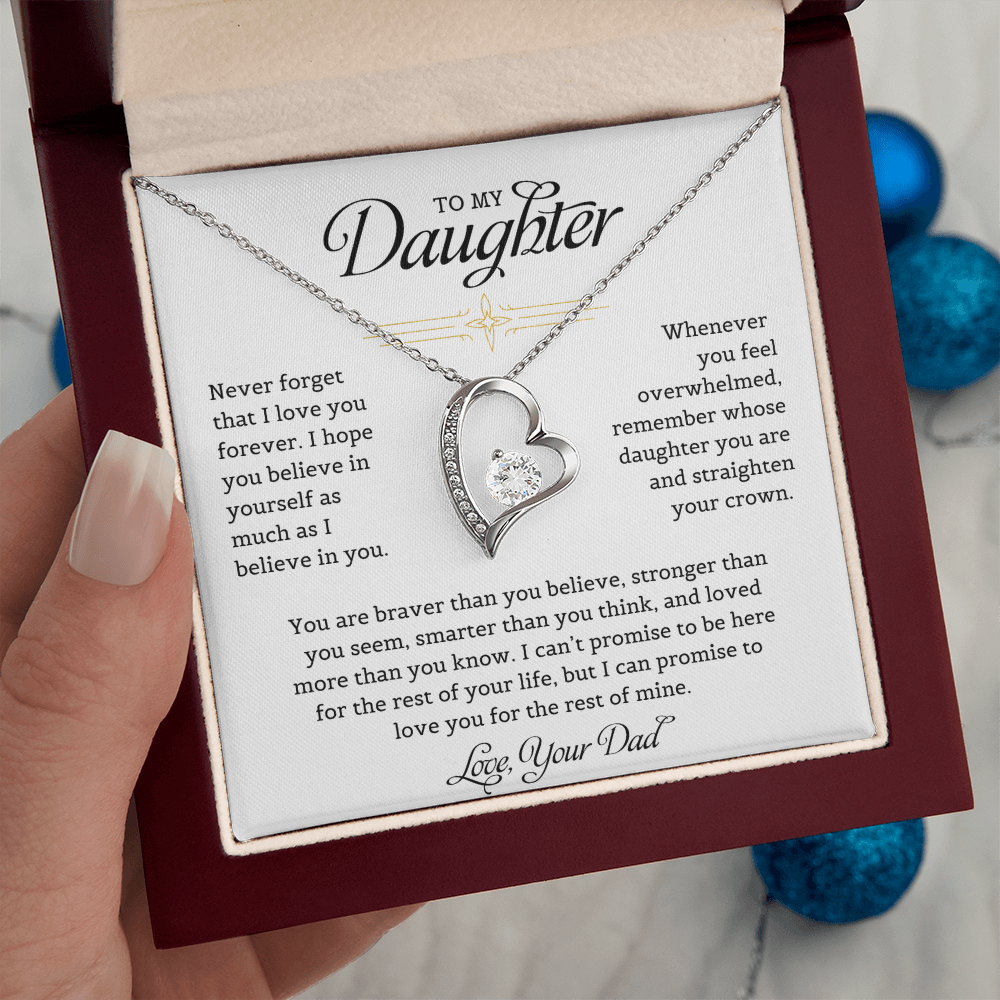 To My Daughter | Forever Love Necklace