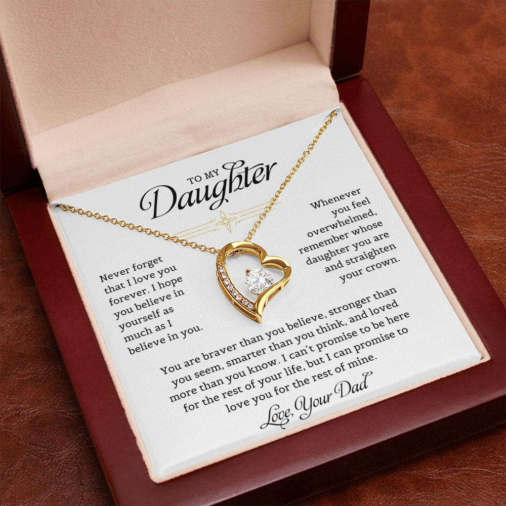 To My Daughter | Forever Love Necklace