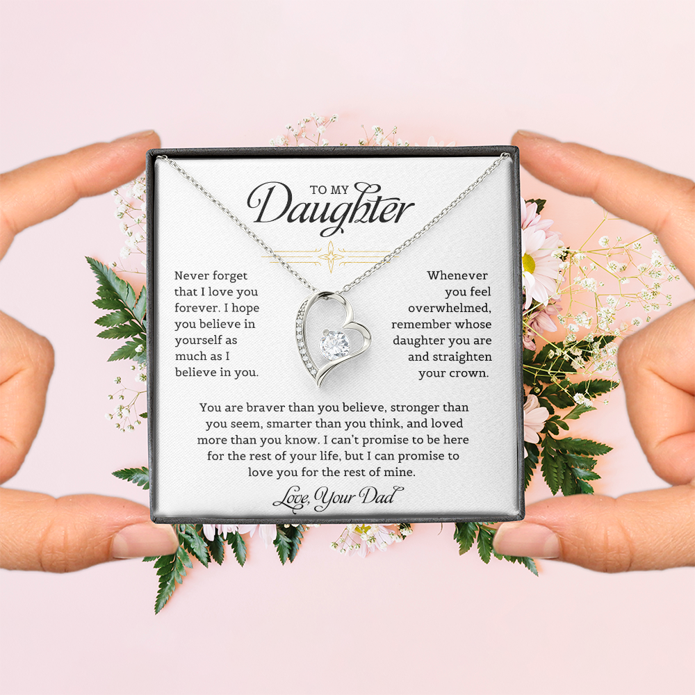To My Daughter | Forever Love Necklace