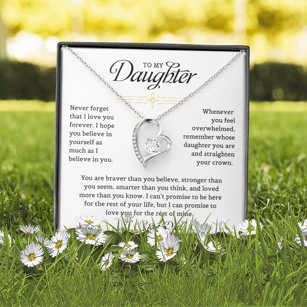 To My Daughter | Forever Love Necklace