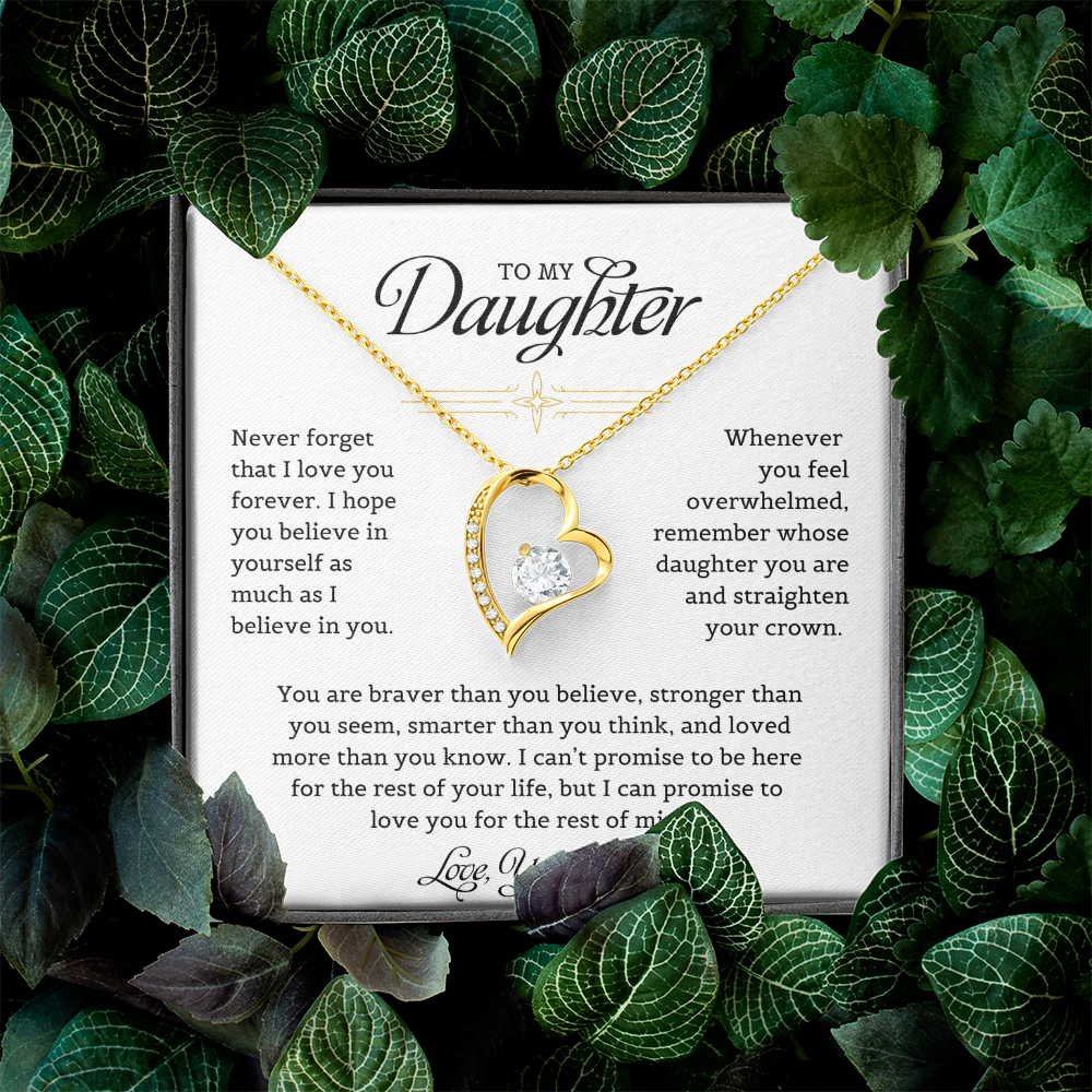 To My Daughter | Forever Love Necklace