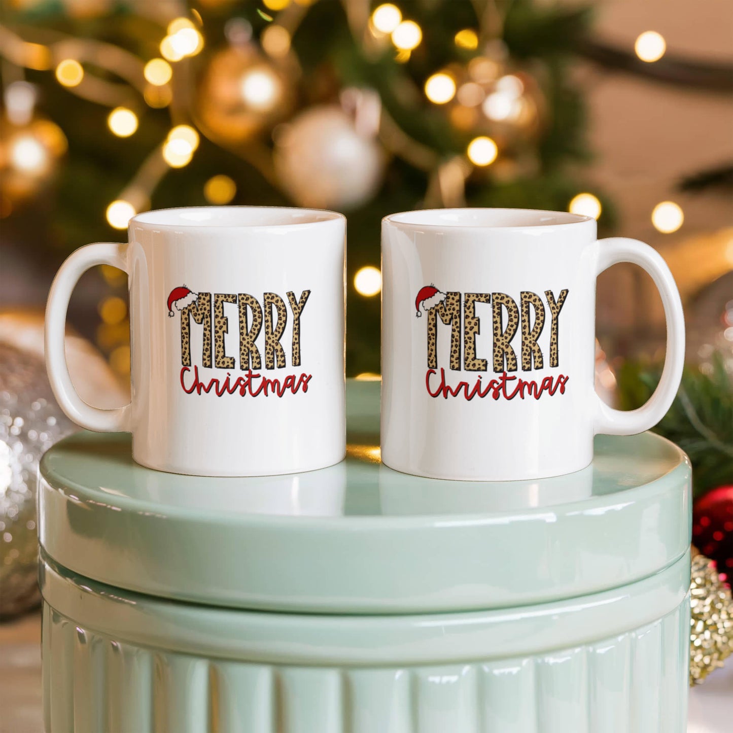 Merry Christmas | White Ceramic Mug