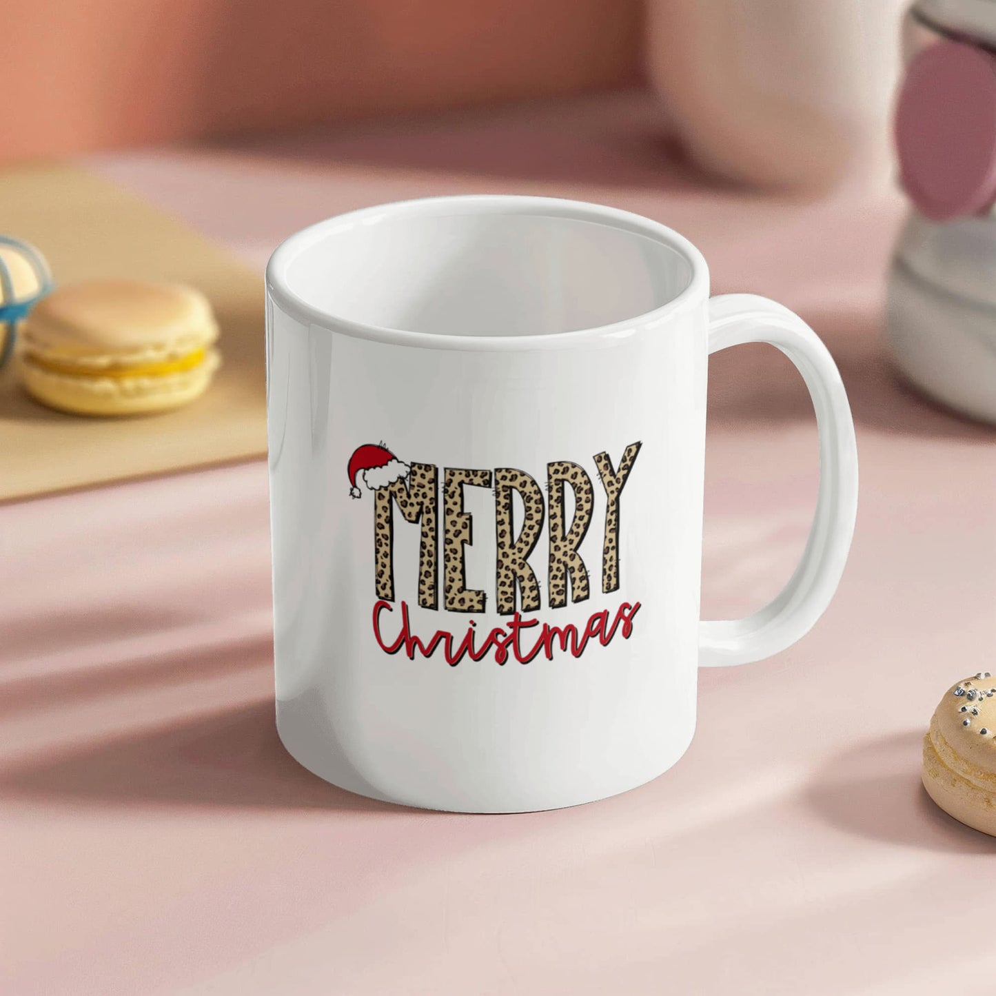 Merry Christmas | White Ceramic Mug