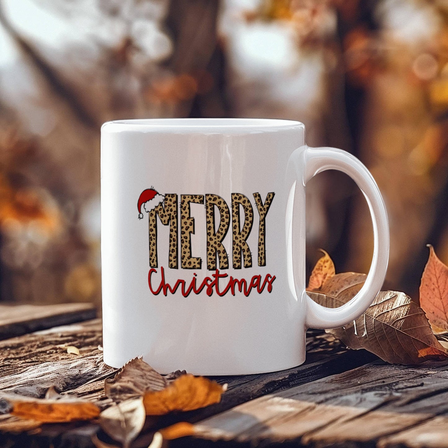 Merry Christmas | White Ceramic Mug